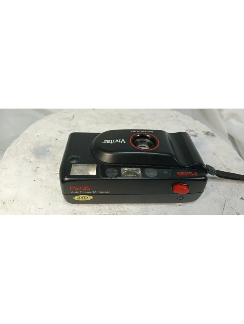 Vivitar 35mm Point & Shoot Film Camera Built-In Flash Tested Working